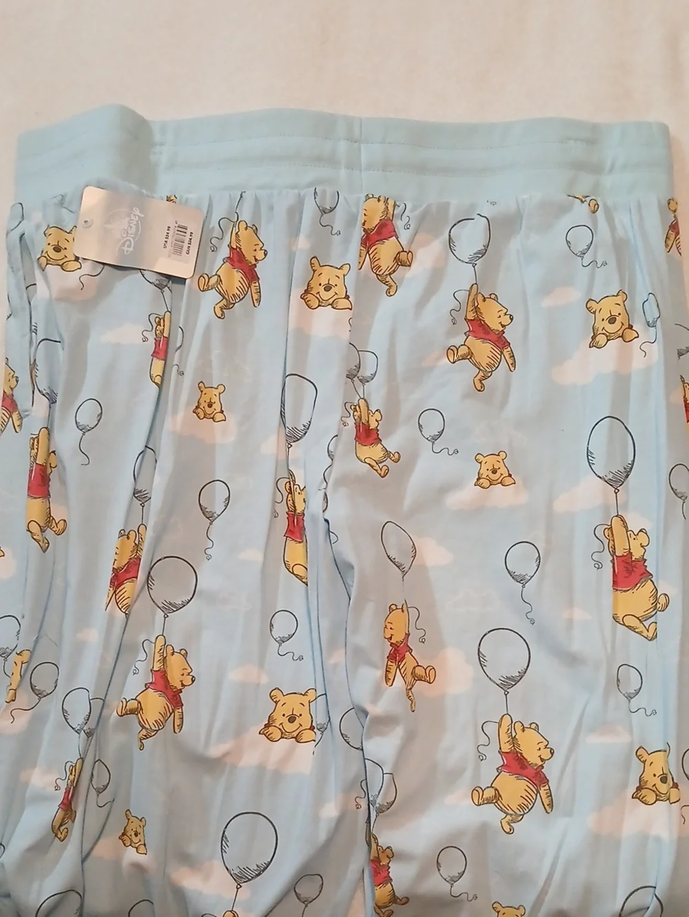 NWT Winnie The Pooh Balloons Lounge Pants PJ Pajama Bottoms Disney Store 2XL